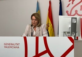 Susana Camarero, la portavoz del Consell.