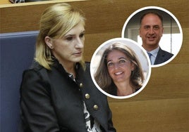 La ya exconsellera Salomé Pradas, el viernes pasado en Les Corts.