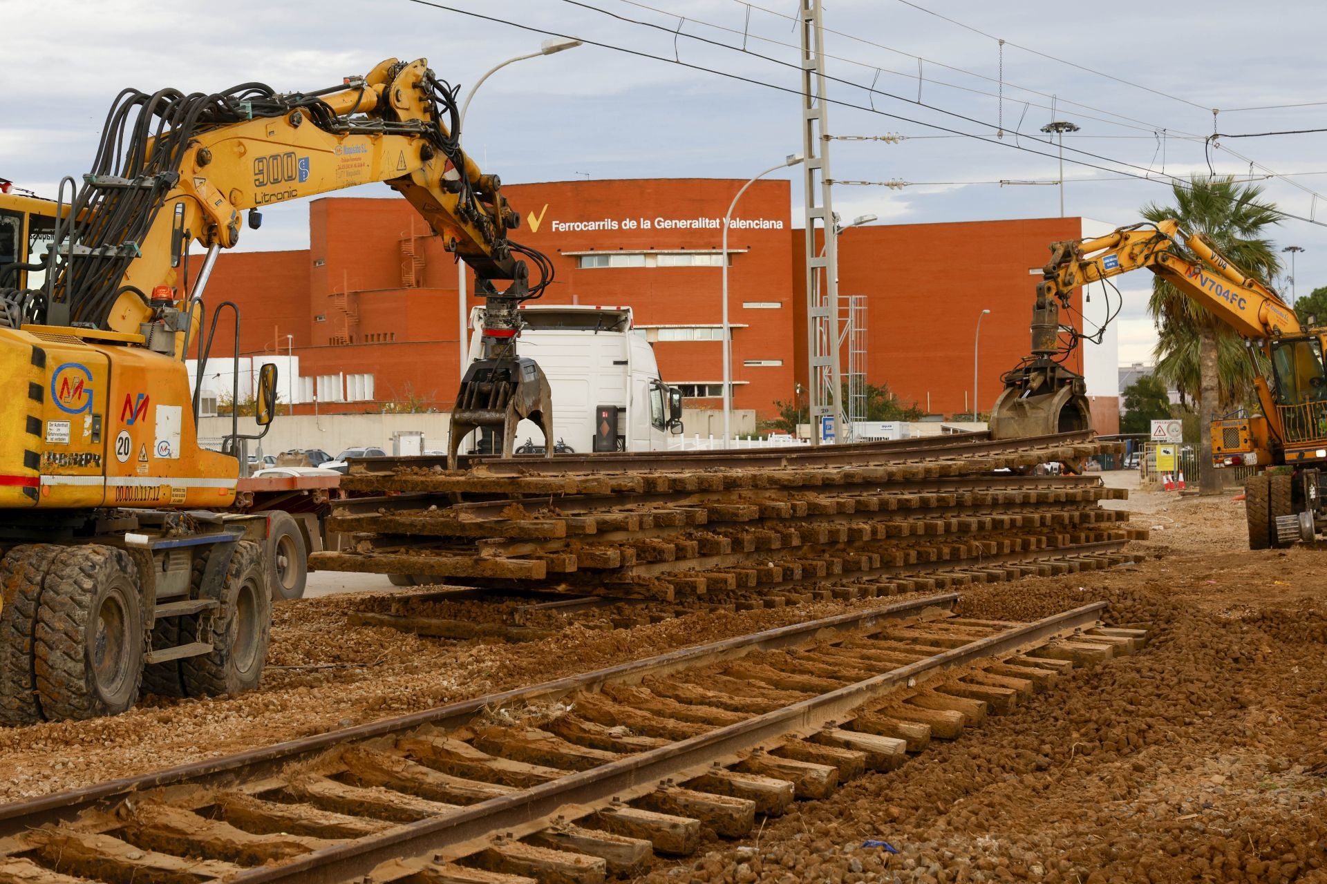 Así ha quedado la estación de València Sud tras la DANA