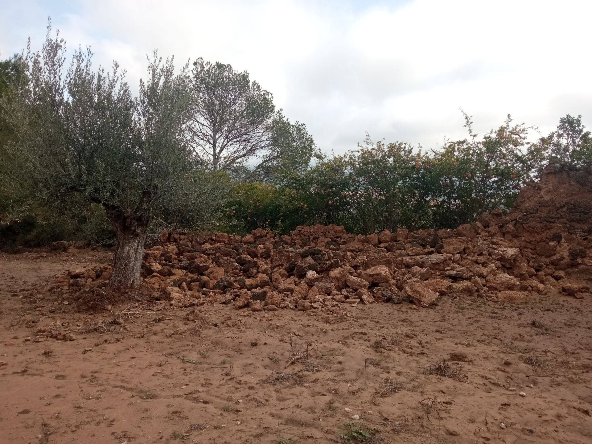 El convento franciscano de Chelva, del siglo XIV, dañado por la DANA