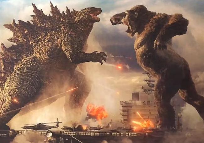 Godzilla y Kong juntos en una misma película.