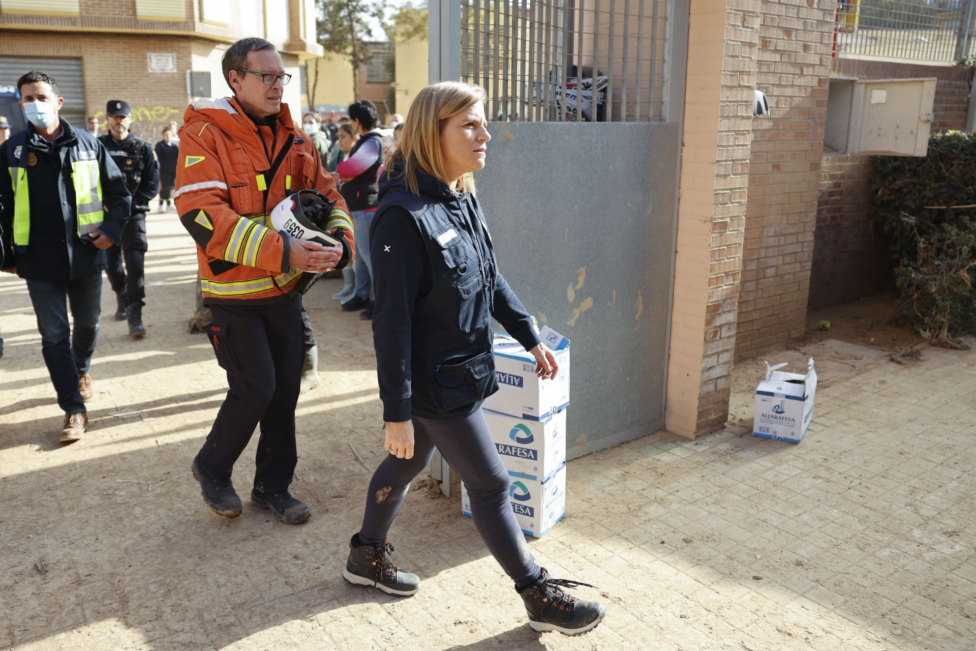 Un trabajador muerto y otro herido por un derrumbe en un colegio en Massanassa afectado por la DANA