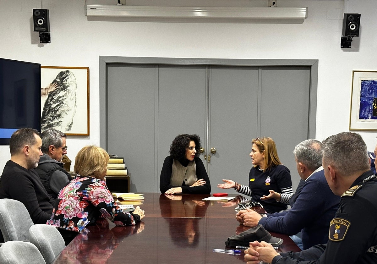 La Delegada del Gobierno y la Alcaldesa de Quart de Poblet impulsan la reconstrucción tras la DANA