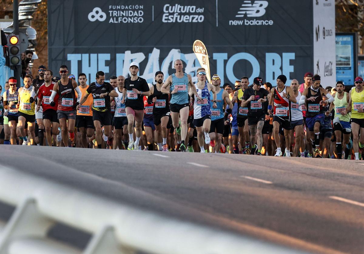 Maratón de Valencia. Imagen de archivo.