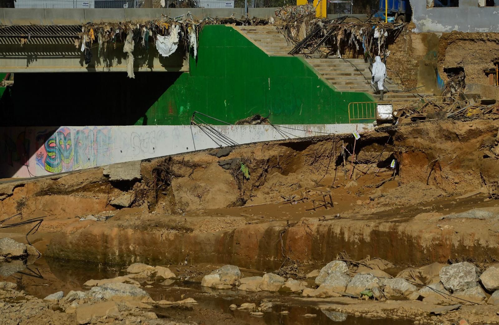 Así está Paiporta casi un mes después de la DANA