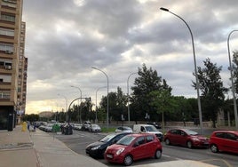 Nubes en Valencia.