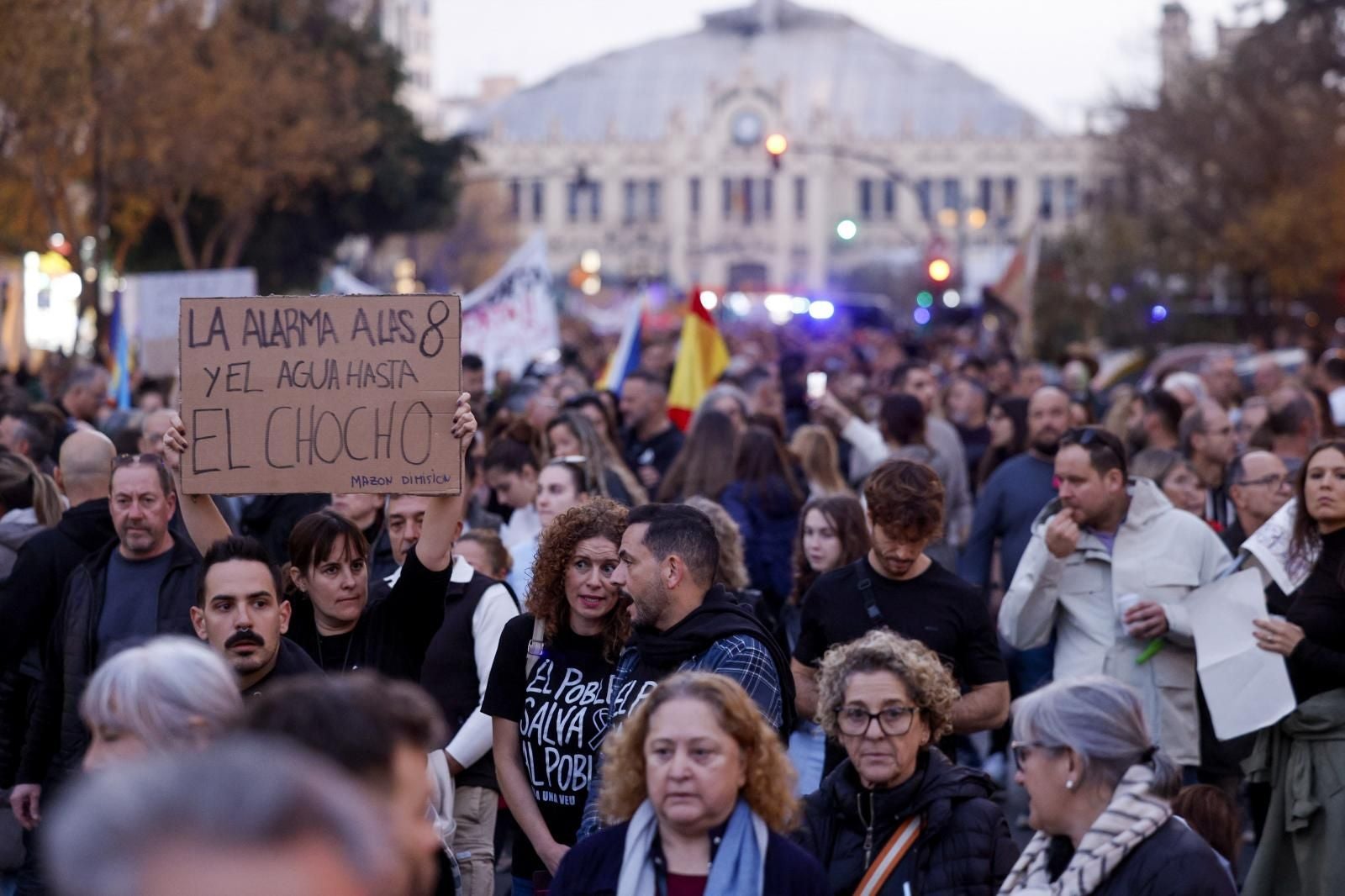 Fotos: Manifestación en Valencia contra la gestión política de la DANA