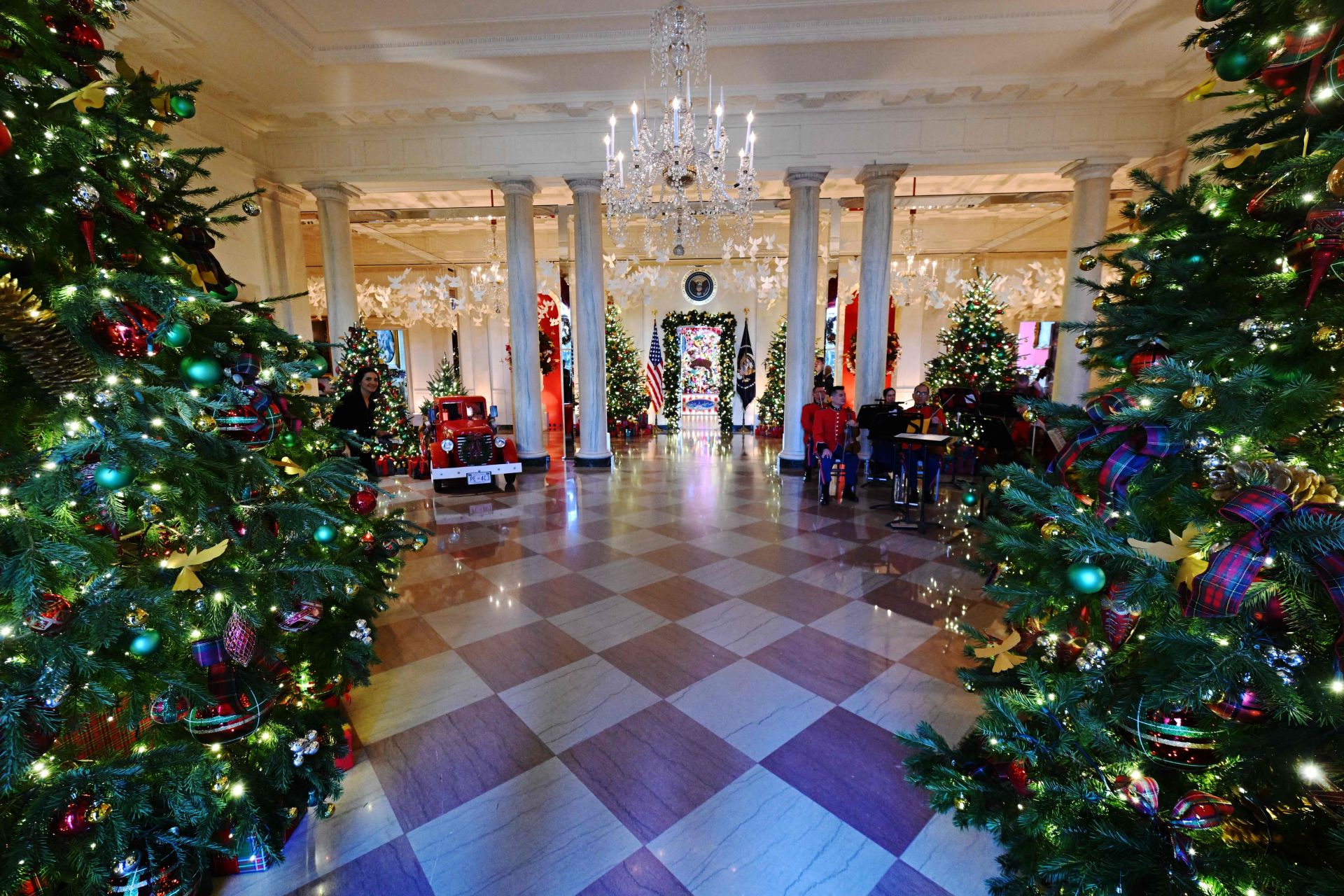 La Navidad llega a la Casa Blanca