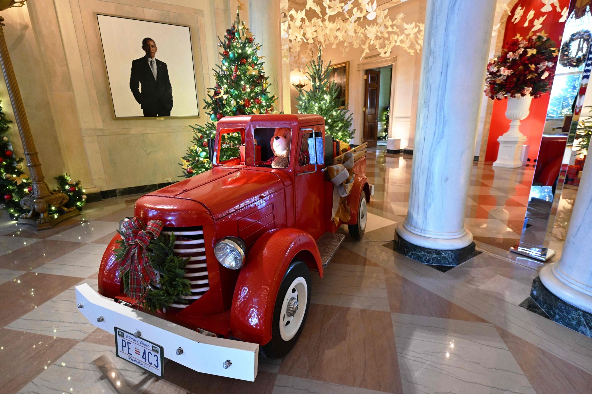 La Navidad llega a la Casa Blanca