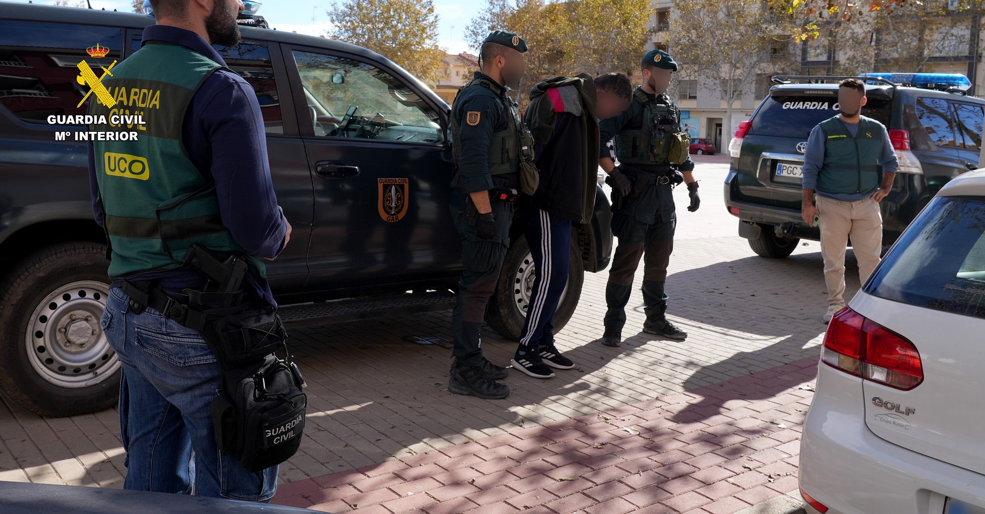 Uno de los detenidos en la operación de la UCO.