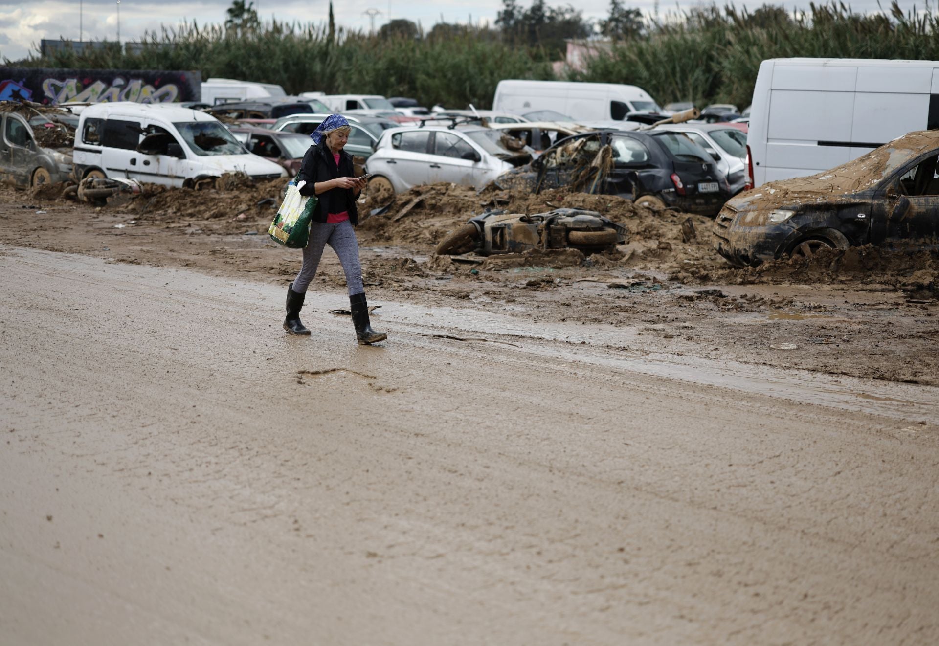 La lluvia devuelve el barro y el miedo a las municipios afectados por la DANA