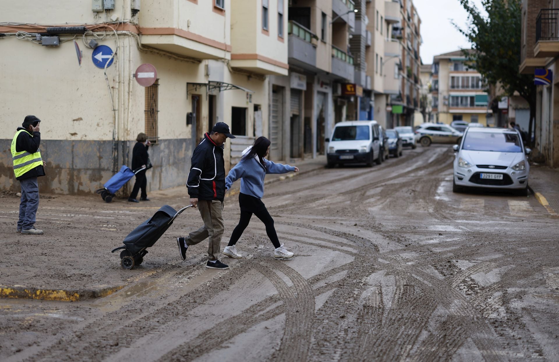 La lluvia devuelve el barro y el miedo a las municipios afectados por la DANA