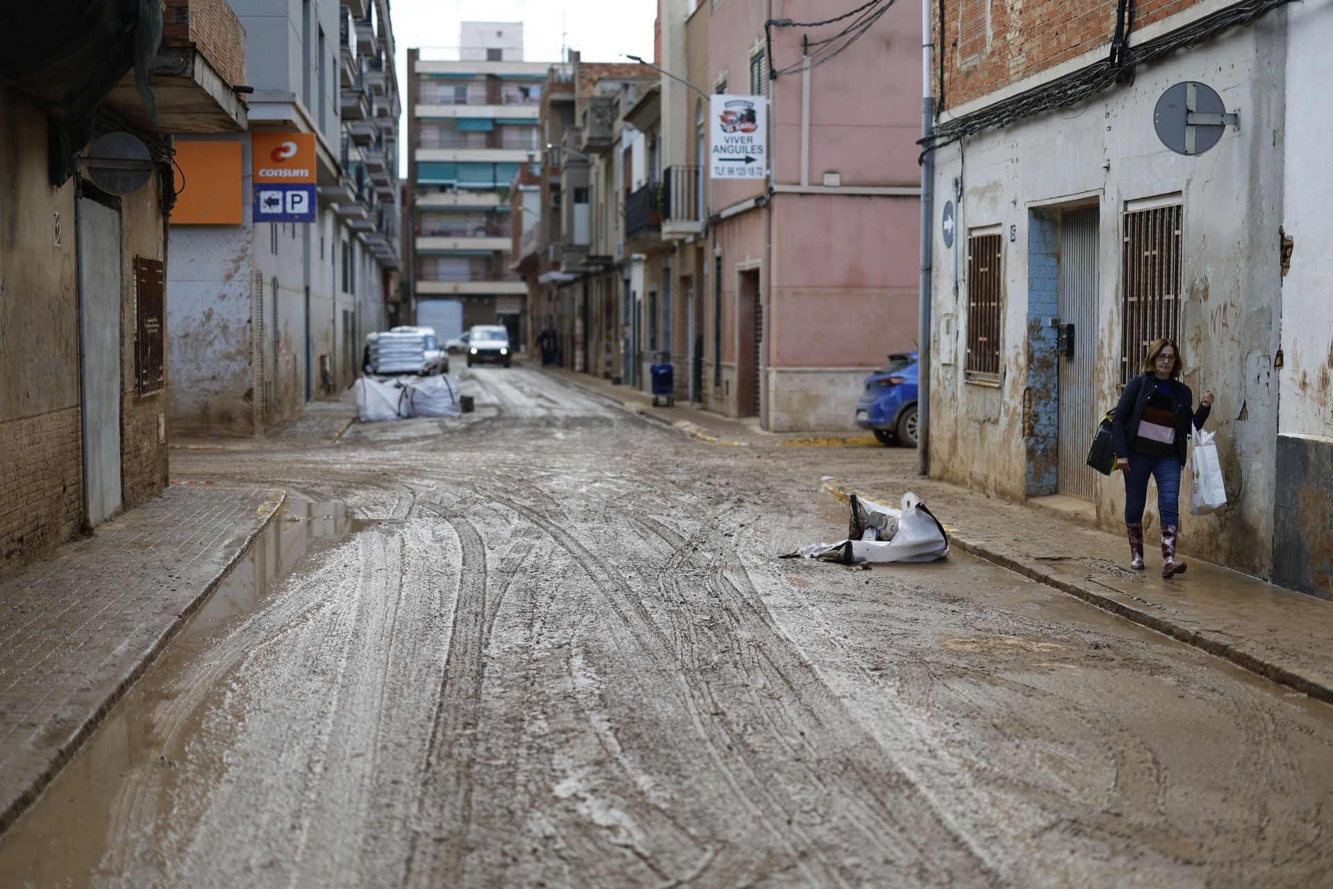 La lluvia devuelve el barro y el miedo a las municipios afectados por la DANA