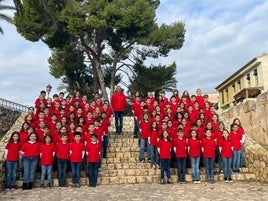 Coro del colegio Alborxí.