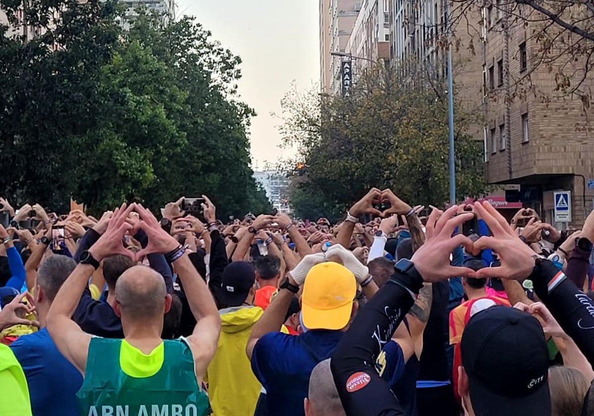 El maratón que corrí por Valencia y por mi amigo