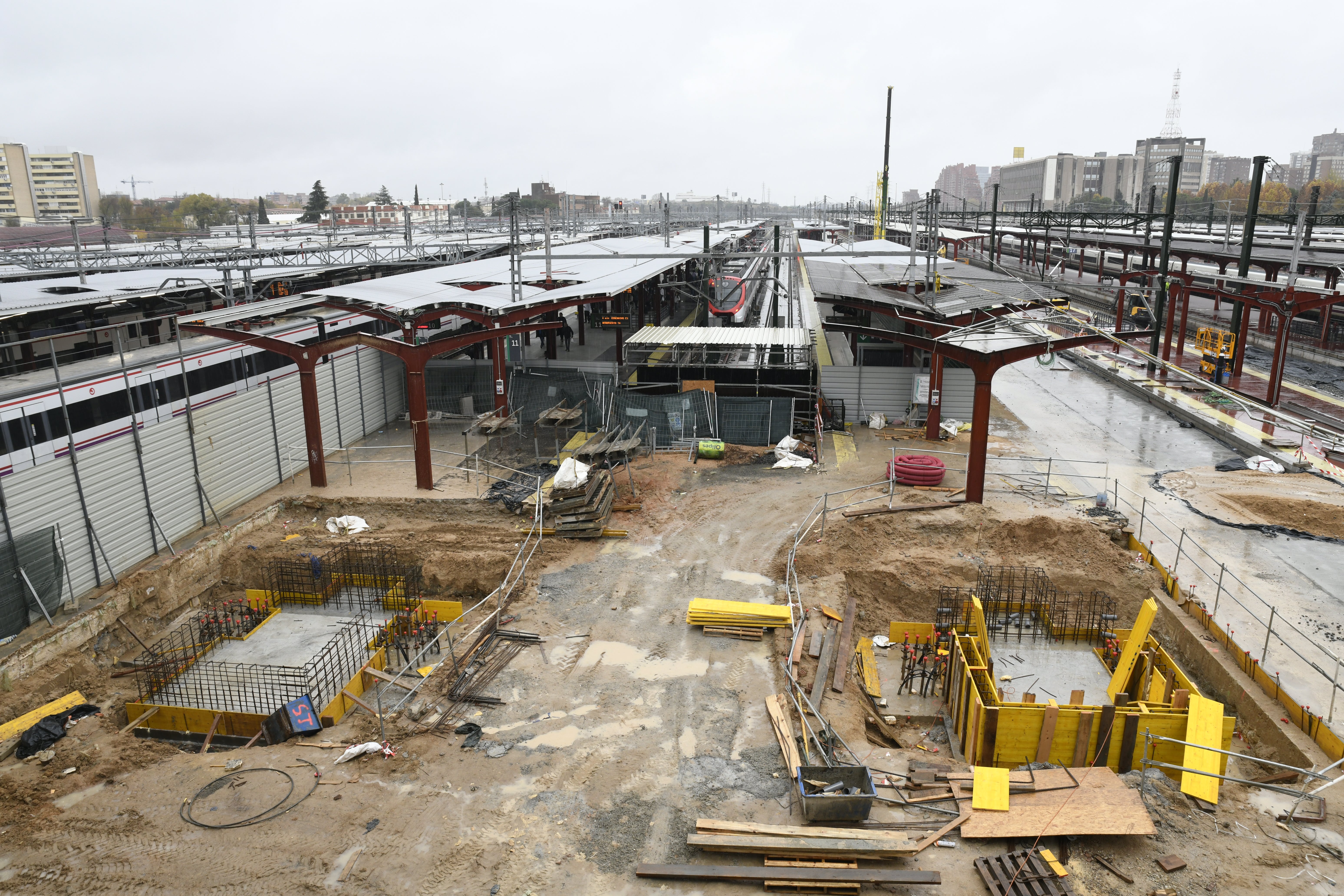 Así es el antes y el después de la nueva estación de Chamartín