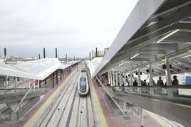 Estación de Chamartín.