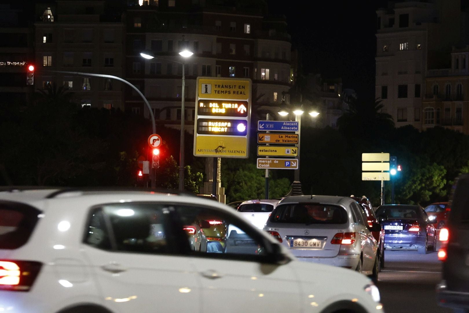 Colapso en el centro de Valencia en pleno fin de semana