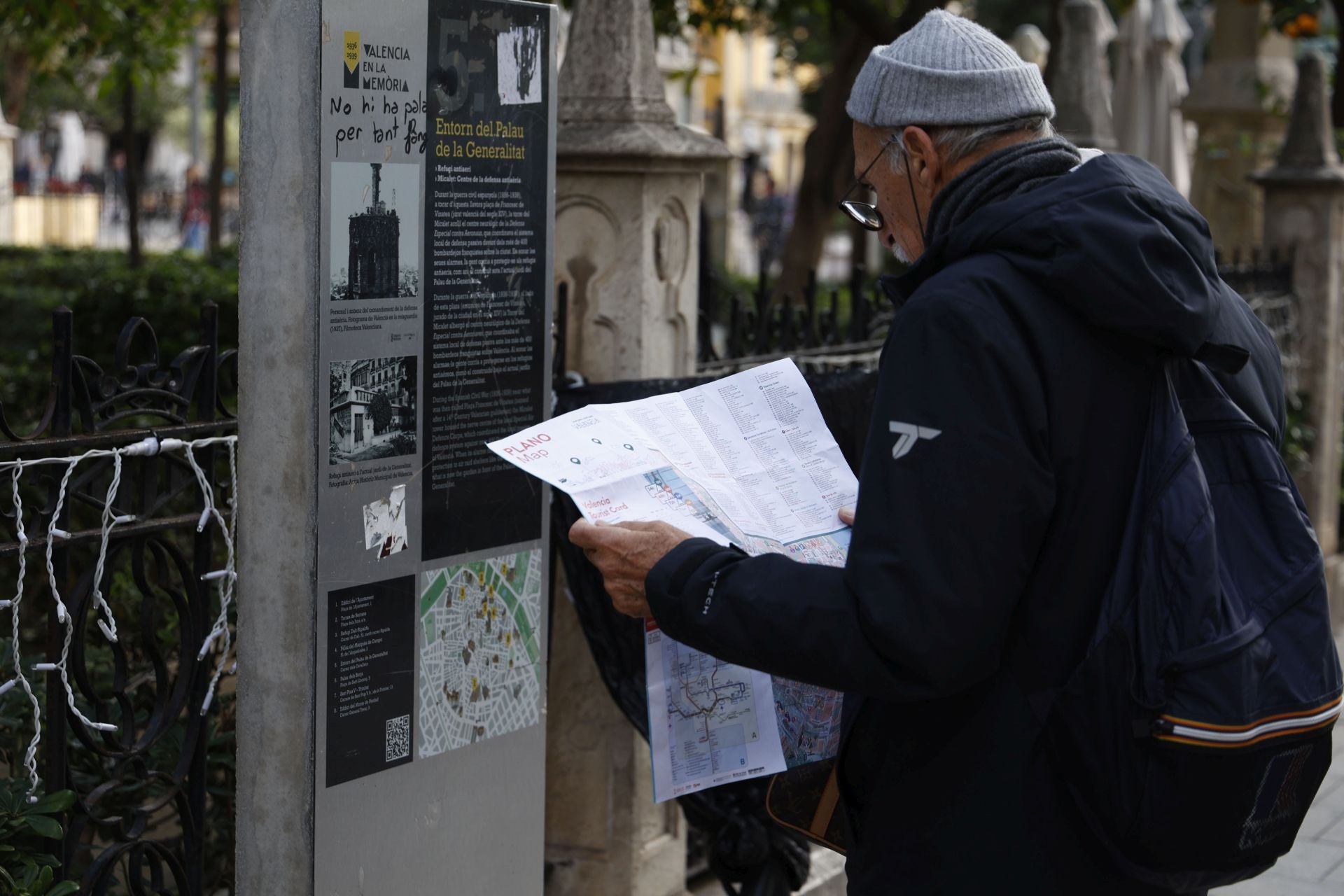 Ni el frío desanima a los turistas en Valencia