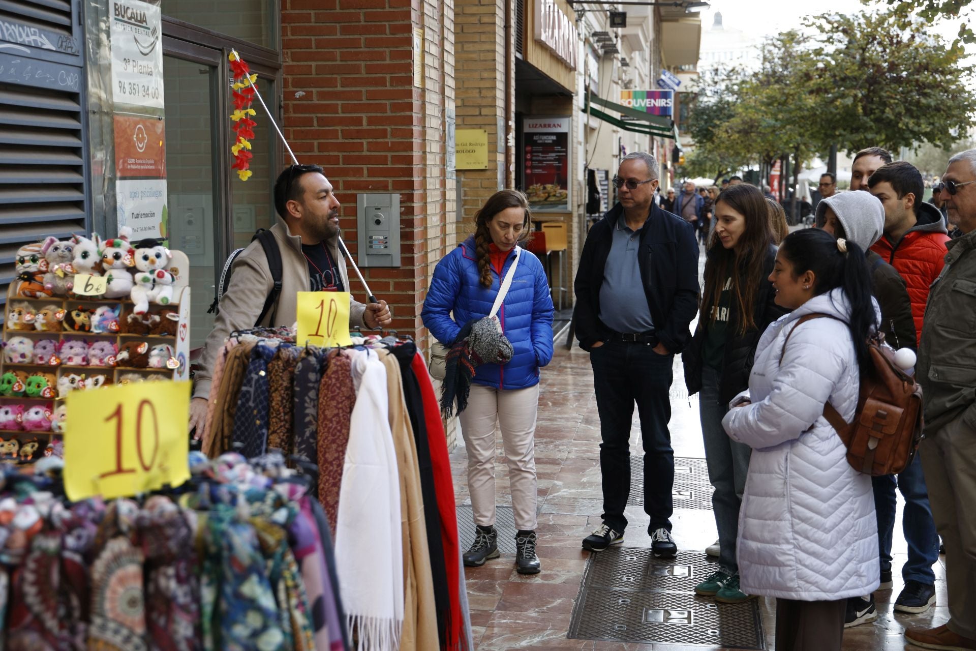 Ni el frío desanima a los turistas en Valencia