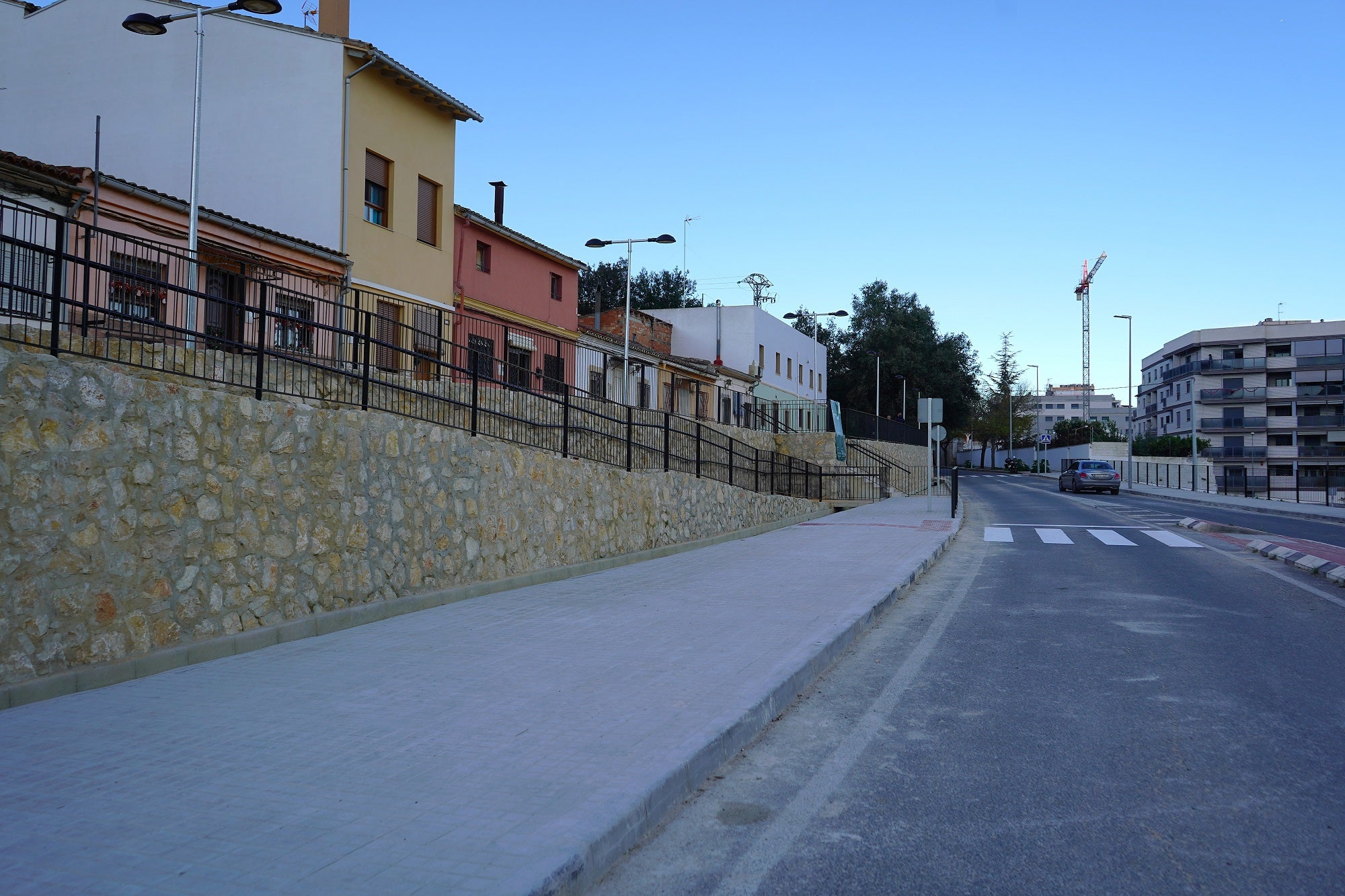 Imagen de cómo han quedado la zona tras las obras.