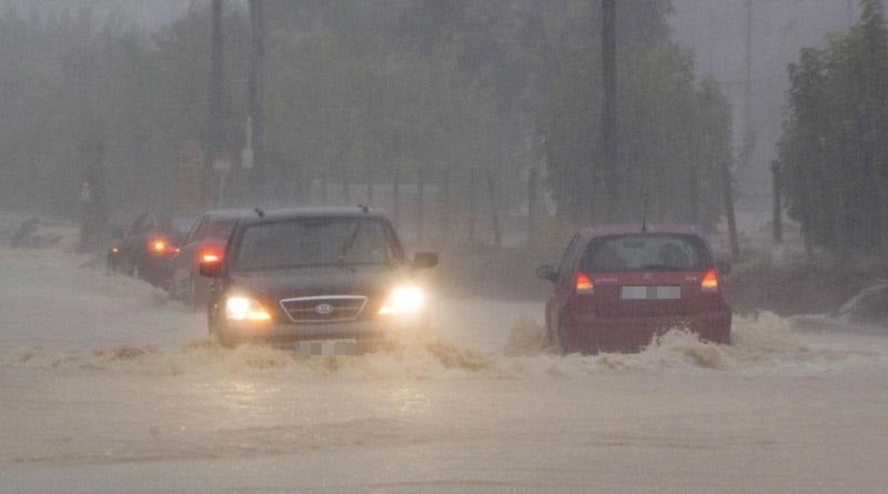 Inundaciones en Ontinyent en la DANA de 2019.