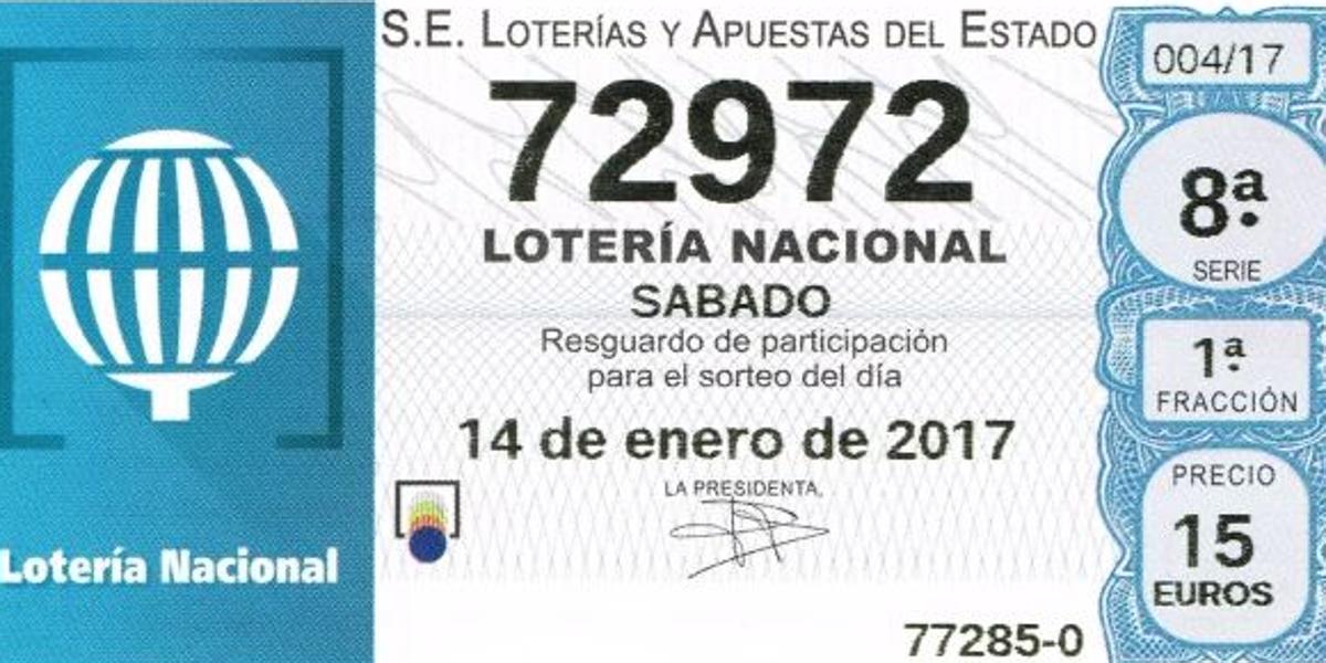 Qué es el Décimo Azul de la Lotería de Navidad