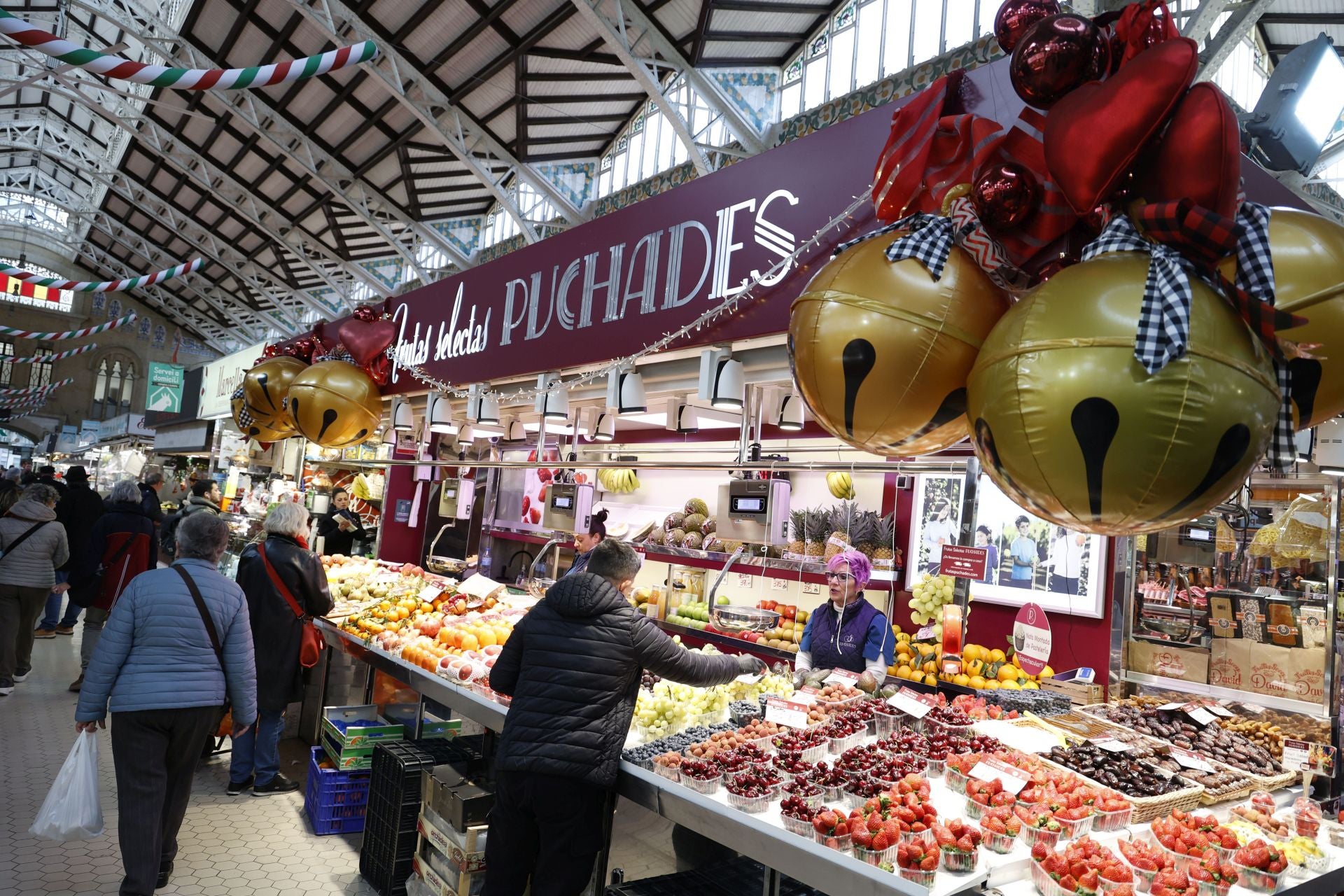 La Navidad llega al Mercado Central de Valencia