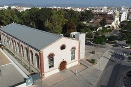 Nave que albergará el archivo de Altos Hornos.