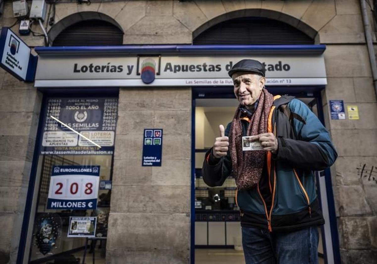 Amadeo Marin, el riojano protagonista del anuncio de la Loteria de Navidad