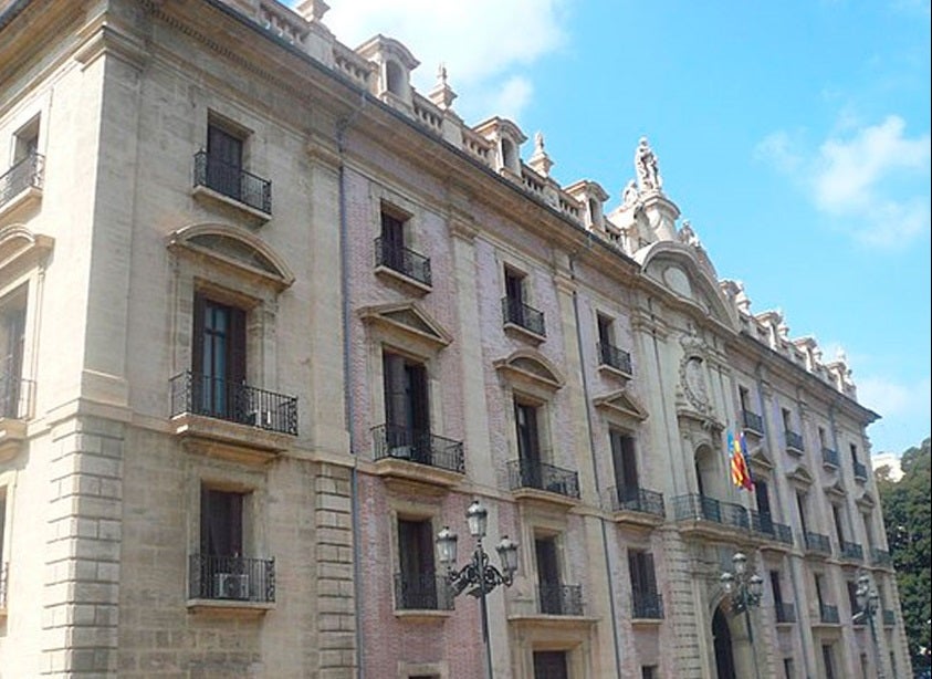 Edificio del Tribunal Superior de Justicia de la Comunitat Valenciana.