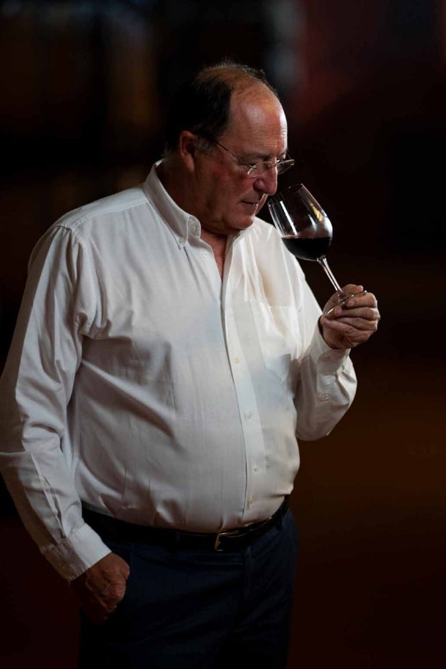 El bodeguero Carlos Moro