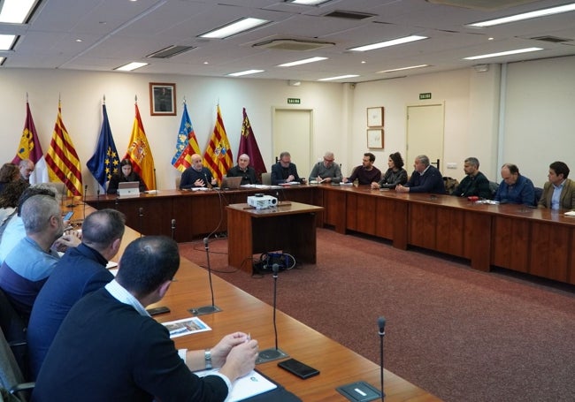 Reunión de la CHJ con los municipios afectados.