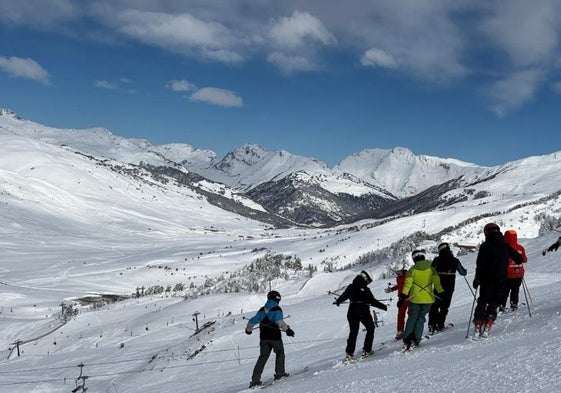 Estación de Baqueira Beret.
