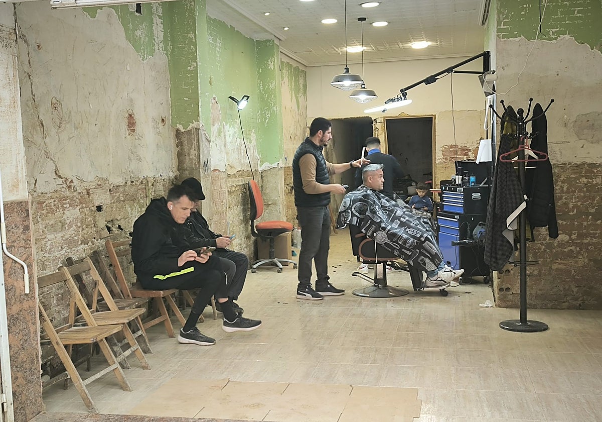 Peluquería de Benetússer.