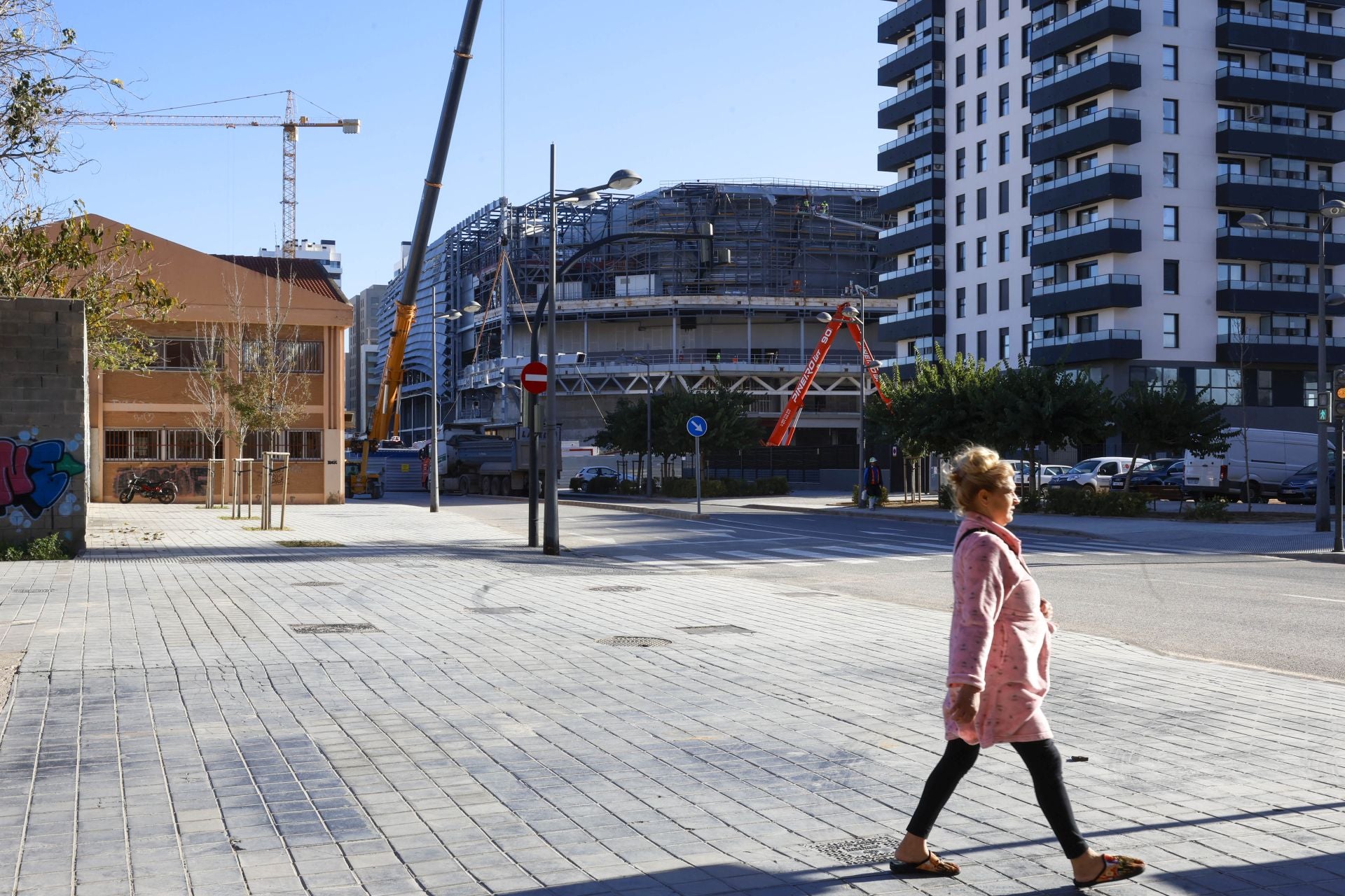 El entorno del Roig Arena, en imágenes