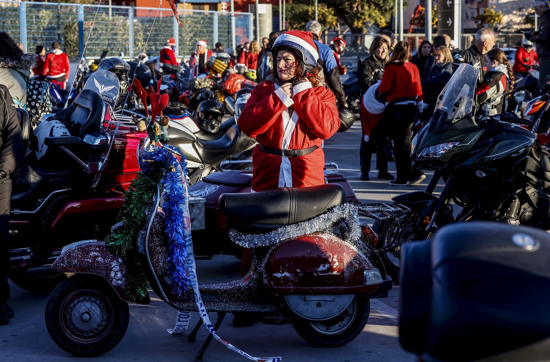 Fotos de la cabalgata motera en Valencia