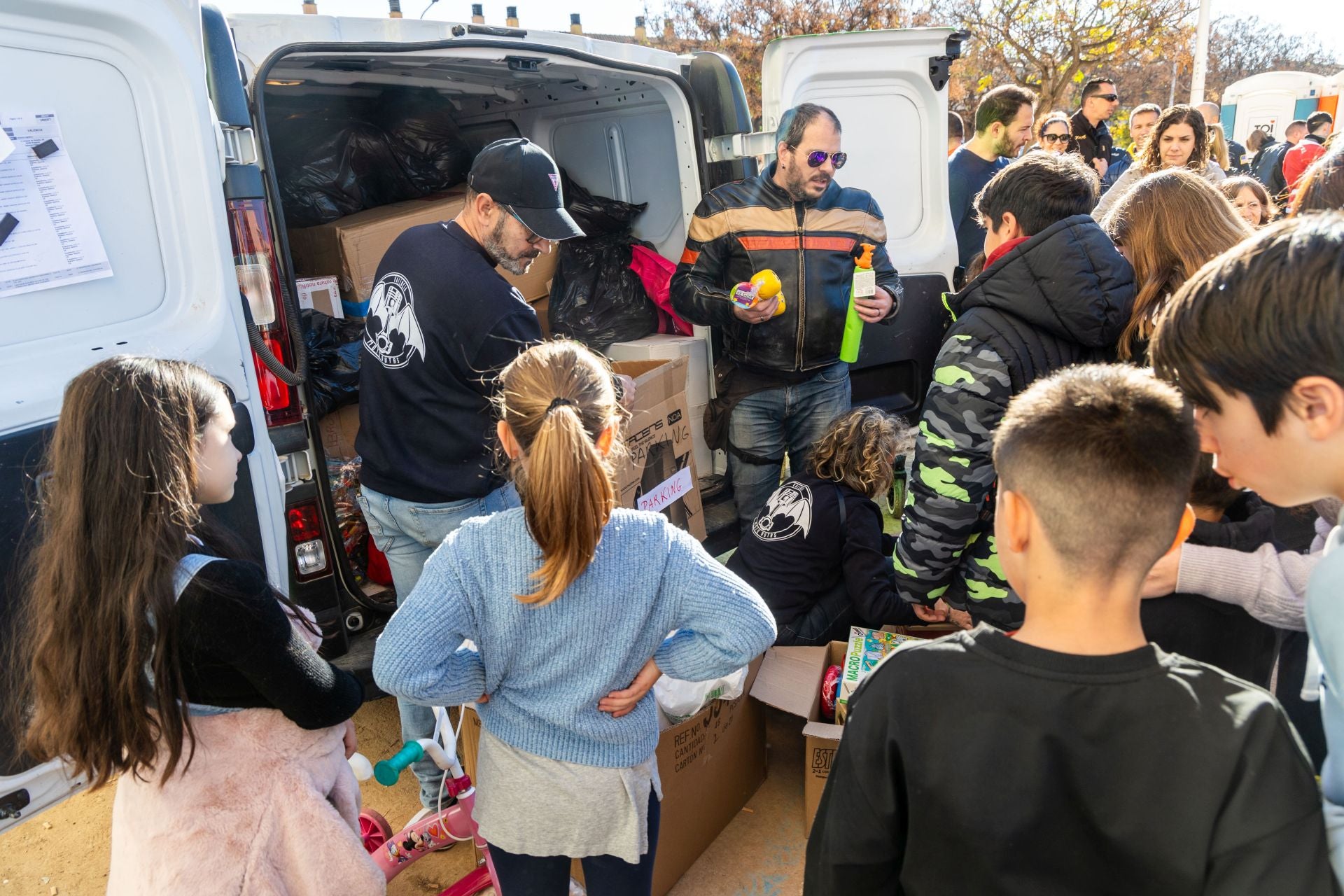 Fotos de la cabalgata motera en Valencia
