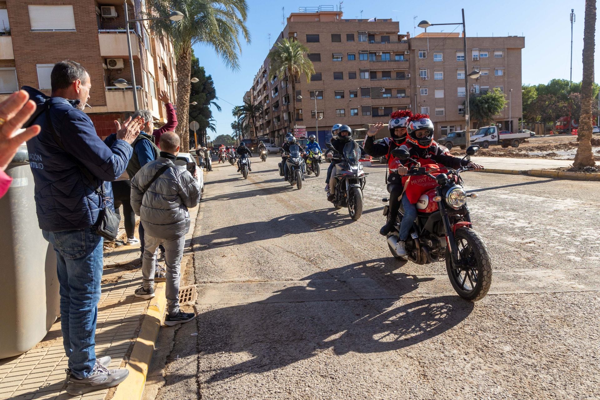 Fotos de la cabalgata motera en Valencia
