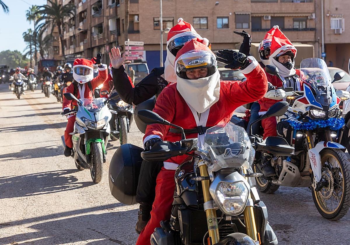 Fotos de la cabalgata motera en Valencia