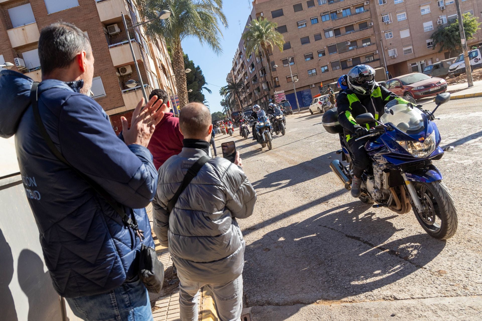 Fotos de la cabalgata motera en Valencia