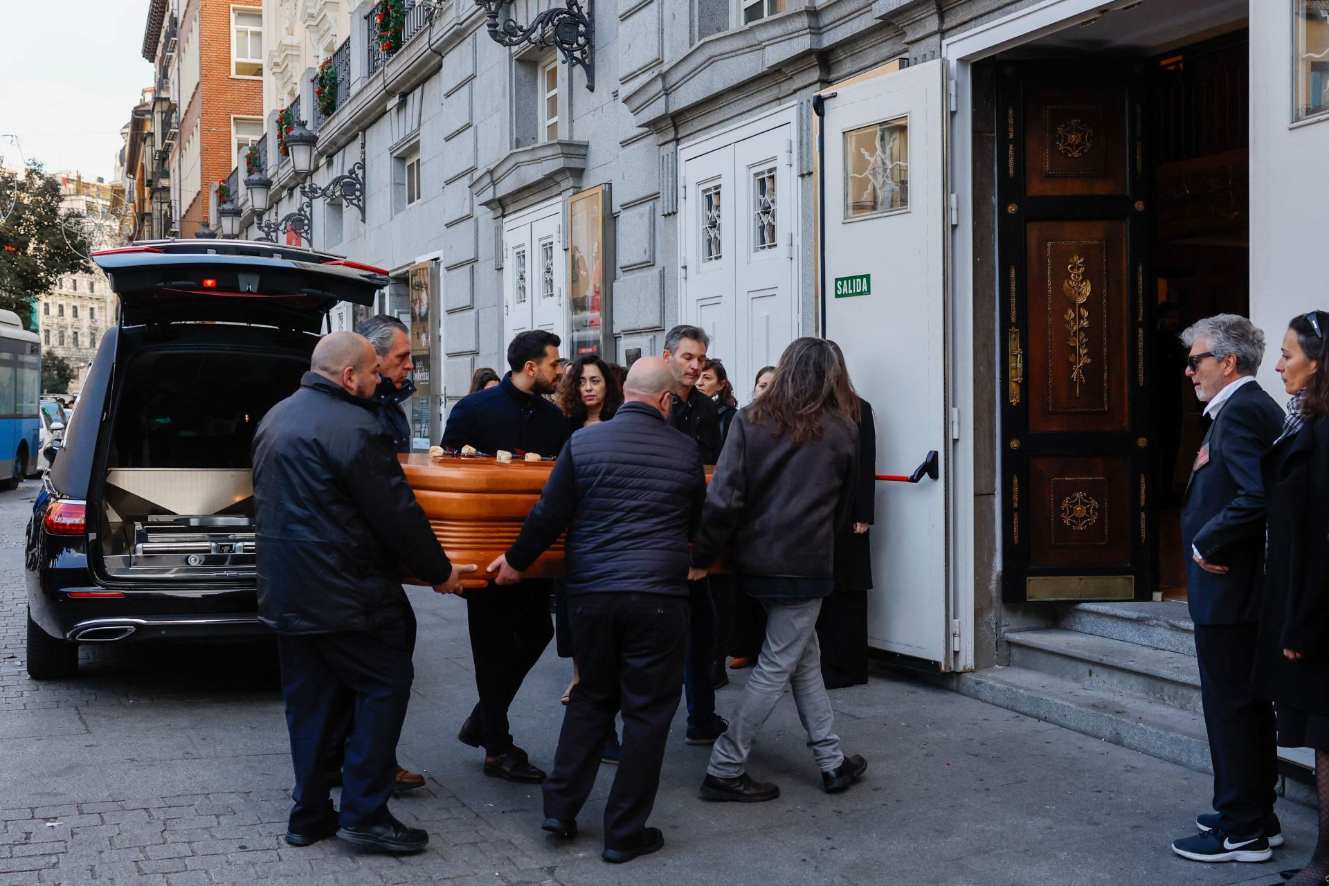 El último adiós a Marisa Paredes en la capilla ardiente de Madrid