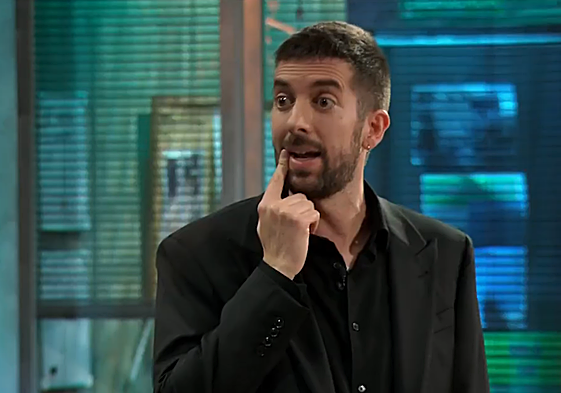 David Broncano, durante el programa de este miércoles.