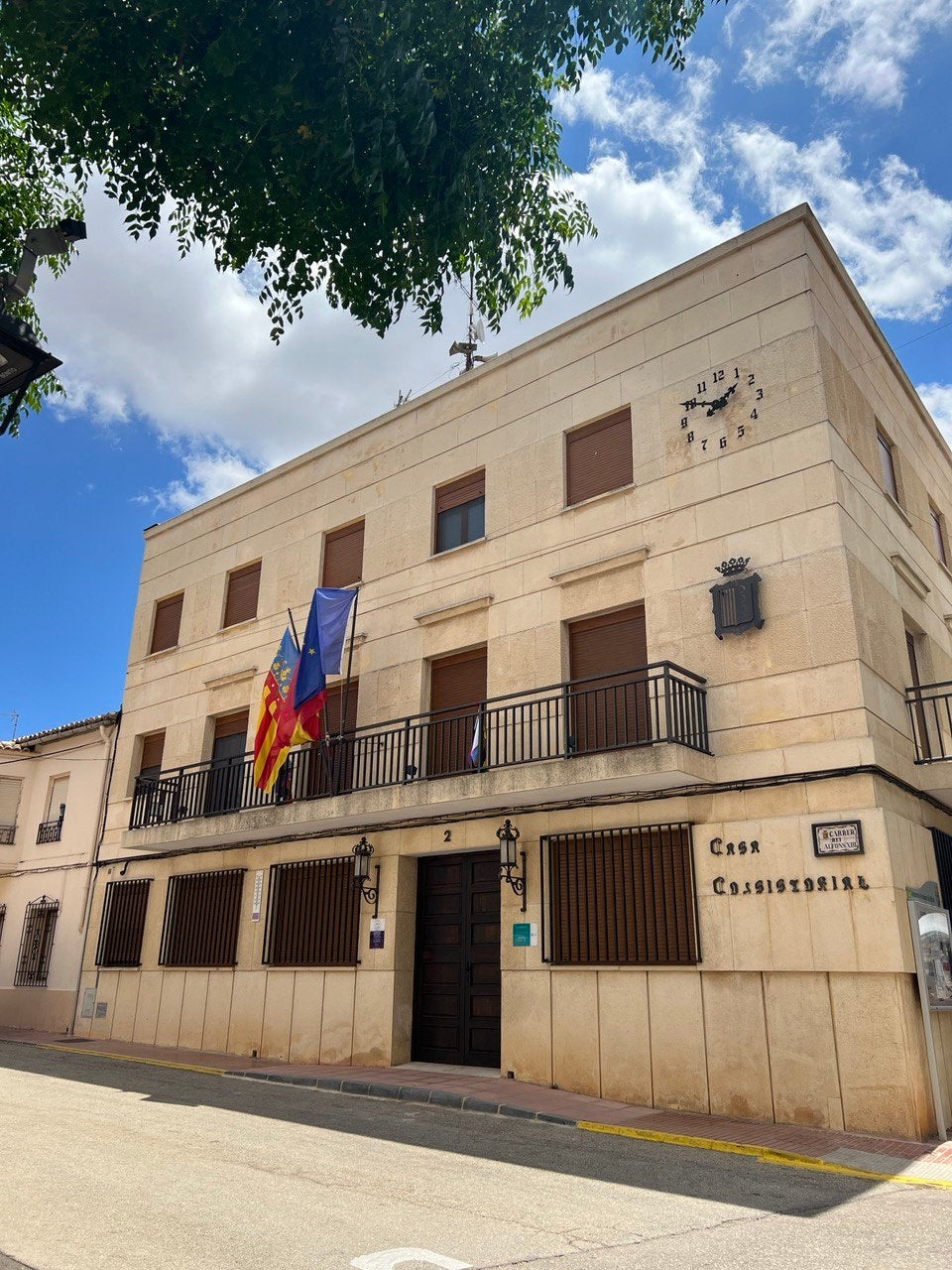 Ayuntamiento de Fontanars dels Alforins.