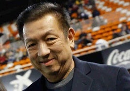 Peter Lim, en Mestalla.