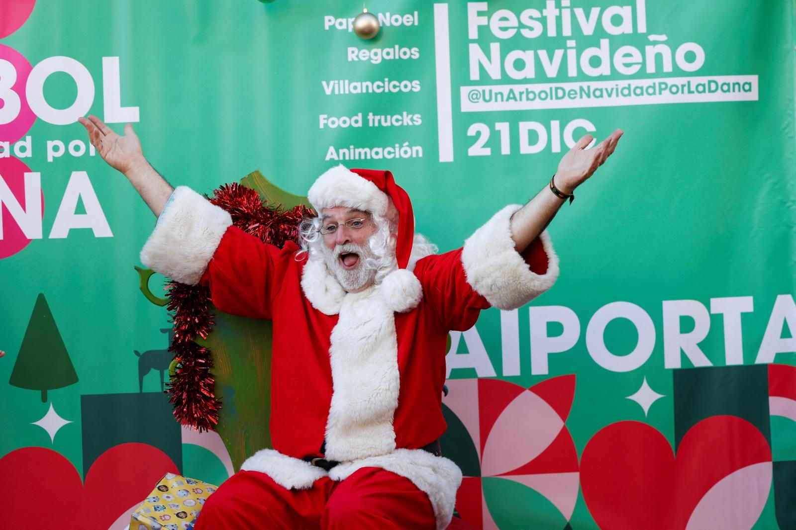 El chef José Andrés celebra la Navidad en Paiporta