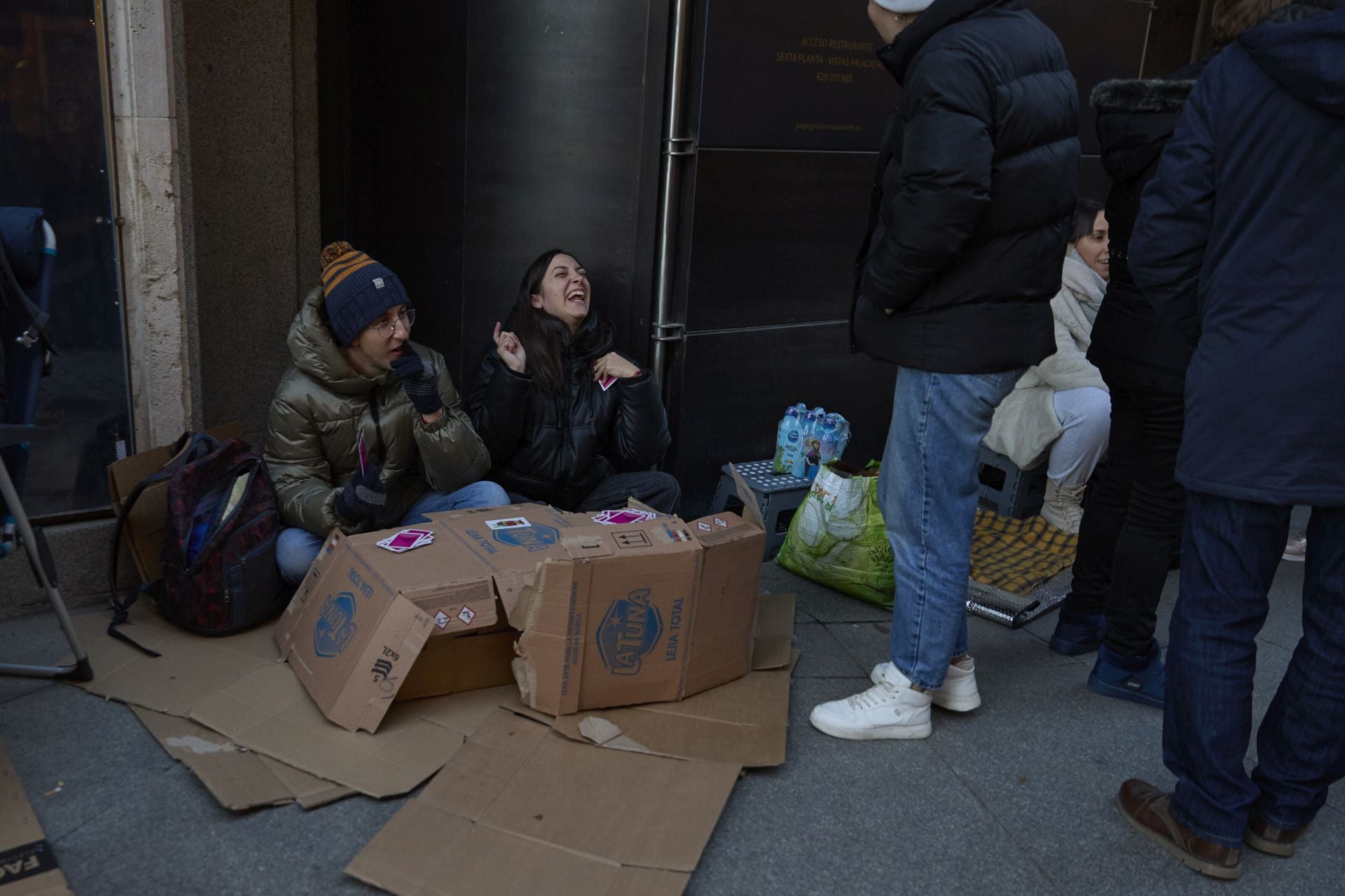 Las mejores imágenes del sorteo de la Lotería de Navidad en el Teatro Real