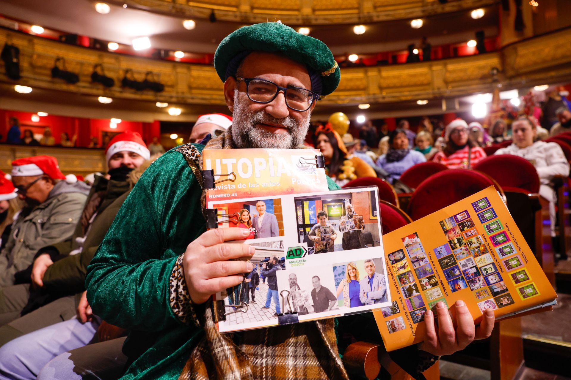 Las mejores imágenes del sorteo de la Lotería de Navidad en el Teatro Real