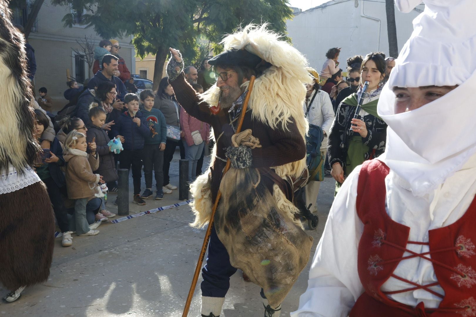 Fotos de la llegada del Olentzero a Massanassa