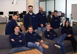 Miembros del equipo de Arkadia Space, una de las start seleccionadas.